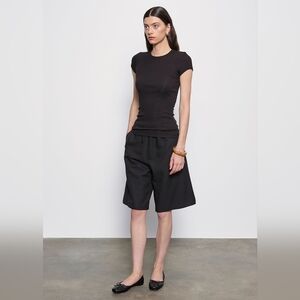 New Enza Costa Supima Brown Baby Tee 2026 M Revolve